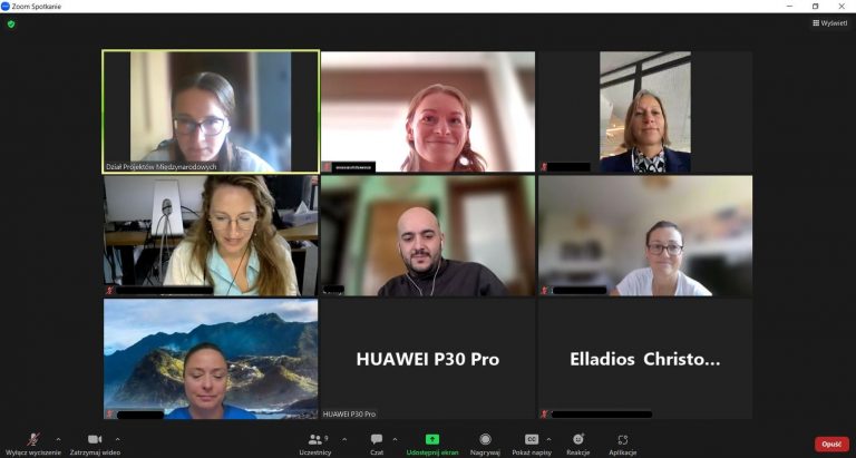 Online meeting of project partners PRODIGY